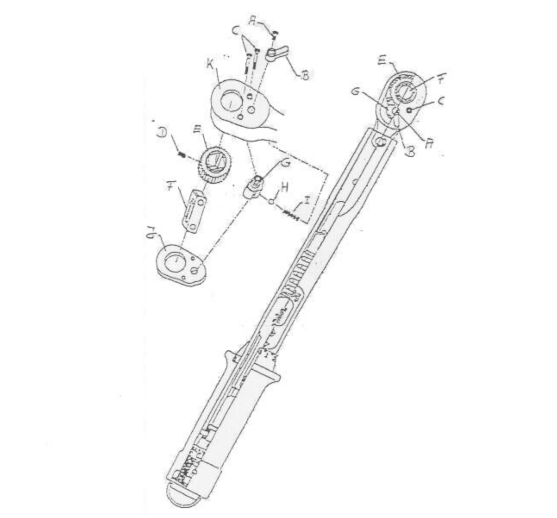 Proxxon 23350 Micro Click Torque Wrench Mc60 Mc 60 Spare Parts SPARE_P ...