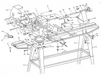 Draper 39042 WTL90 Variable Speed Woodlathe Spare Parts