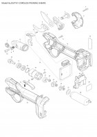 Makita DUP181 Pruning Shear LXT Spare Parts