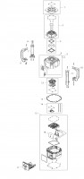 Makita SKR001 Rotary Laser XGT/LXT/CXT Spare Parts