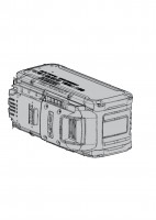 Dewalt DCAFVPS Powershift Flexvolt XR Adaptor Spare Parts