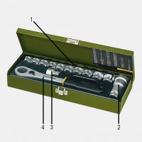 Proxxon 23604 1/2 Inch Socket Set Spare Parts