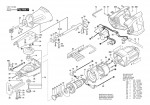 Bosch 3601F4C8H0 GSA 1100 E Reciprocating saw 220 V / 017 - AR Spare Parts