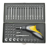 Proxxon 23105 49 Piece Screwdriver set with foldable ratchet-screwdriver and magnetic holder Spare Parts