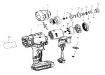 Stanley SFMCF801B Impact Driver Type 1 Spare Parts