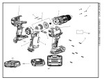 Stanley SFMCD716D1T Cordless Drill/Driver Type 1 Spare Parts