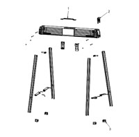 Stanley 1-97-475 Folding Met Sawhorse Type 1 Spare Parts