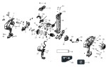Stanley SFMCN616B Cordless Nailer Type 1 Spare Parts