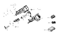 Stanley SFMCS300B Reciprocating Saw Type 2 Spare Parts