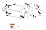 Stanley SFMCPS620B Type 1 PRUNER Spare Parts