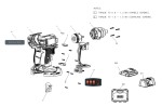 Black & Decker BLIM78E1K Impact Driver Type 1 Spare Parts