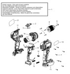 Black & Decker BCD003N Hammer Drill Type H2 Spare Parts