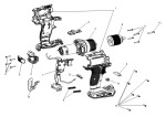 Black & Decker BCD383XN Cordless Drill Type 1 Spare Parts
