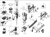 Dewalt DGN845D1 Nailer Type 1 Spare Parts