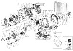 Dewalt DCS525H2T Cordless Plunge Saw Type 1 Spare Parts