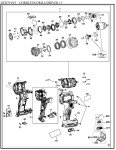 DeWalt DCD791NT Drill Driver Type 11 Spare Parts