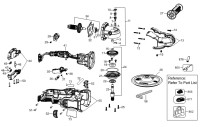 Dewalt DCM849N-XJ Cordless Polisher Type 2 Spare Part