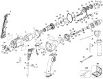 DeWalt D21570K-GB 1100W Drill Type 1 Spare Parts