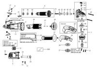 DeWalt DWE4036 Angle Grinder Type 1 Spare Parts