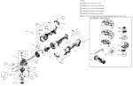DeWalt DCG418SHDN Angle Grinder Type 1 Spare Parts