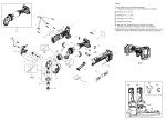 Dewalt DCG421N-XJ Die Grinder Type 1 Spare Parts