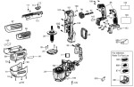 DeWalt DCH614N-XJ Rotary Hammer Drill Type 3 Spare Parts