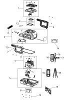 DeWalt DCLE15211R-GB Rotary Laser Type 1 Spare Parts
