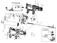 DeWalt DCGG581P1G-GB Cordless Grease Gun Type 1 Spare Parts