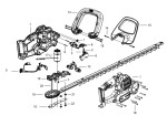 Black & Decker BCHTS36B Cordless Hedge Trimmer Type 1 Spare Parts