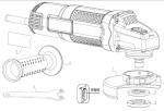 Black & Decker BDEG400 Angle Grinder  Type 1 Spare Parts