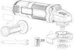 Black & Decker BDEG400 Angle Grinder Type 10 Spare Parts