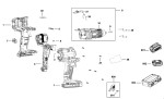 Stanley SFMCD715D2K Hammer Drill Type 2 Spare Parts