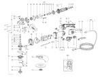 Metabo 01099380 WEPBA 19-180 Quick RT 180mm Angle Grinder Spare Parts