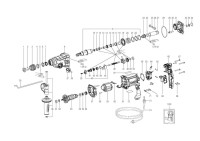 Metabo 01710250 KHE 2645 Rotary Hammer AR 230V Spare Parts