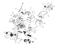 Black & Decker BEOEP320 Garden Worker Type 1 Spare Parts