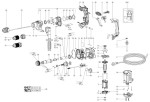 Metabo 00659390 KHE 3251 GB 110V Rotary Hammer Spare Parts