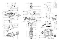 Metabo 02088190 ASA 30 H PC Special Vacuum Cleaner AU 240V Spare Parts