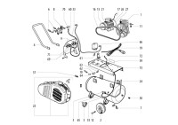 Metabo 01540001 Mega 550-90 D Compressor 3 / 400V/50Hz Spare Parts