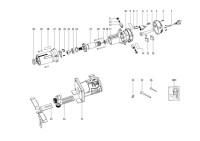 Metabo 01741250 FM 500-6 Router AR 230V Spare Parts