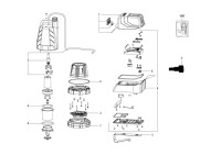Metabo 01748000 TPF 18 LTX 7000 Submersible Pump Spare Parts