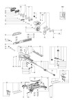 Metabo 14254000 KGS 18 LTX BL 254 Crosscut Saw Spare Parts