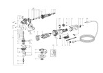 Metabo 13108000 WEV 19-125 Q M-Brush Small Angle Grinder EU 230V Spare Parts