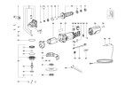 Metabo 03608311 W 850-125 Spare Parts