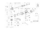 Metabo 03605190 W 750-125 Small Angle Grinder non AU 240V Spare Parts