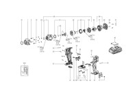 Metabo 02404000 SSW 18 LTX 550 BL Impact Wrench Spare Parts