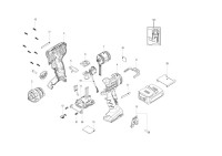 Metabo 18150310 BS 12 BL Cordless Drill Driver Spare Parts