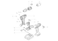 Metabo 02217310 BS 18 Quick Cordless Drill Driver Spare Parts