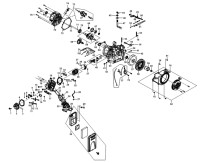 DeWalt DXGNP65E Generator Type 1 Spare Parts
