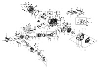 DeWalt DXGNP853E Generator Type 1 Spare Parts