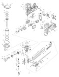Makita DBN900RTE Cordless Framing Nailer Spare Parts